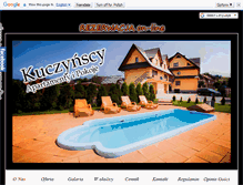 Tablet Screenshot of kuczynscy.com.pl
